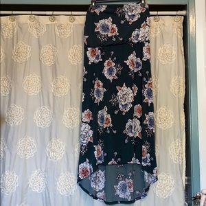 Strapless Maurices hi low dress